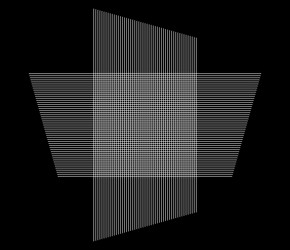 Irregular random intersecting lines abstract grid vector