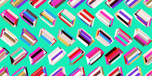 abstract seamless colorful 3d pattern background vector image