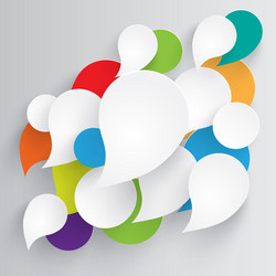 clean abstract template for webdesign vector image