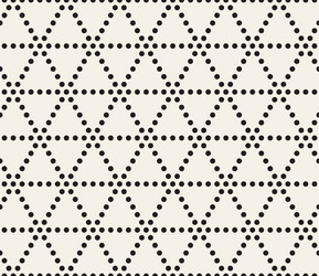 seamless pattern repeating geometric elements vector image