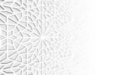 geometric background pattern in authentic arabian vector image