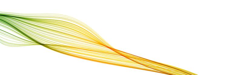 abstract flowing wave lines design element vector image