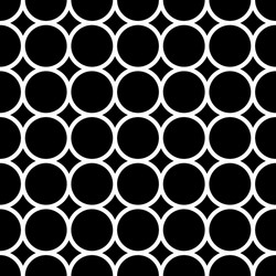 Simple repeating texture with circles vector