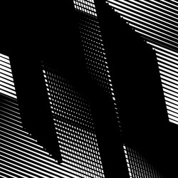 Random intersecting lines abstract geometric vector