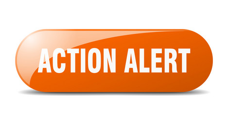 Action alert button sign key push vector