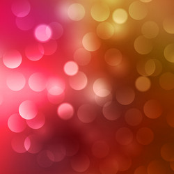 Red Bokeh Abstract Background vector image