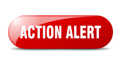 Action alert button sign key push vector