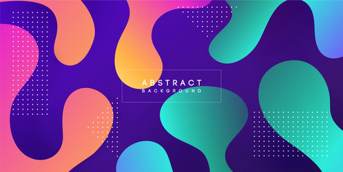 Moving colorful abstract background dynamic vector