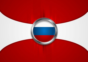 Russia Flag Flat Vector Square Rounded Stock Vector (Royalty Free)  2225019493