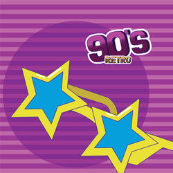 90s retro cartoons Royalty Free Vector Image - VectorStock