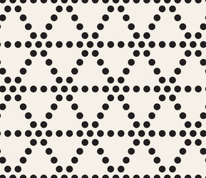 seamless pattern repeating geometric elements vector image