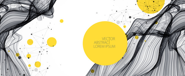 Abstract Flowing Lines – Wave Pattern vector image