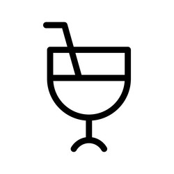 Drink icon vector