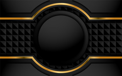 elegant dark background with overlap layer vector image