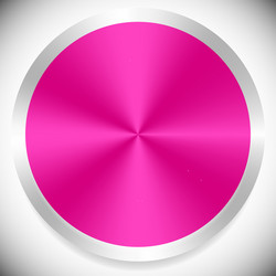 glossy shiny badge button background with conical vector image
