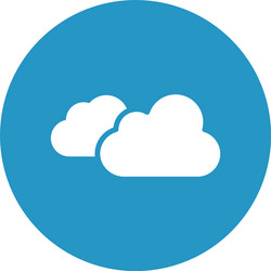clouds icon which can easily modified or e vector image