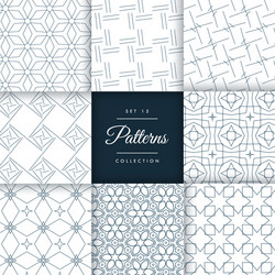 minimal line pattern background collection vector image