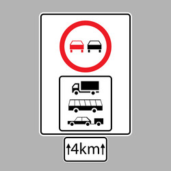 street signs vector