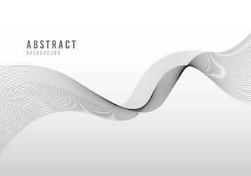 Abstract template design of lines pattern vector