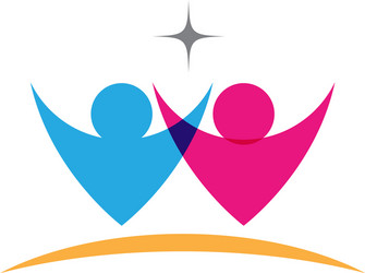 community network and social icon vector image