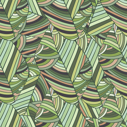 Geometric Tribal Pattern vector image