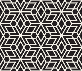seamless pattern repeating geometric elements vector image