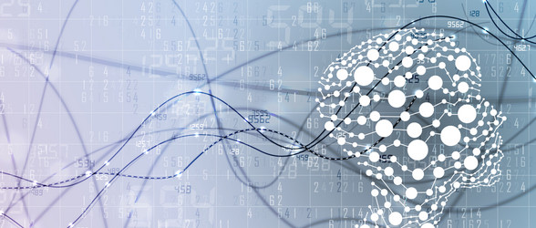 Conceptual technology artificial intelligence vector