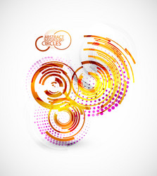Dynamic Abstract Swirls Background vector