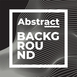 universal trend geometric shape with text template vector image