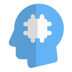 using automated technologies in an ai application vector image