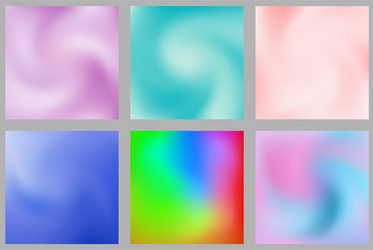 Abstract Colorful Gradient Mesh Background vector image
