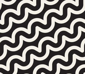 seamless pattern repeating geometric elements vector image