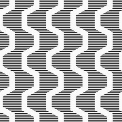 abstract seamless pattern hexagonal zigzag vector image