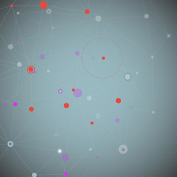 network and connection background for your vector