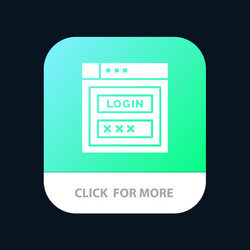 internet password shield web security mobile app vector image