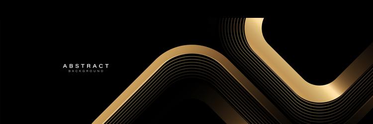 abstract background with gold geometric triangle vector image