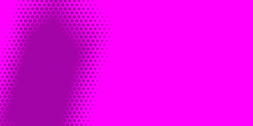 geometric abstract hexagon two color background vector image
