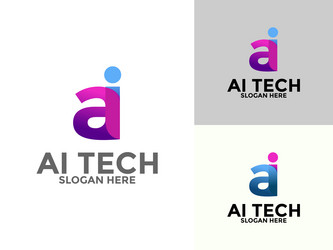 artificial intelligence abstract technology vector image
