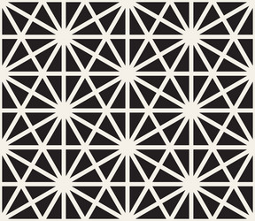seamless pattern repeating geometric elements vector image