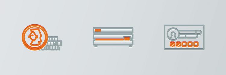 set line create account screen coin for game vector image