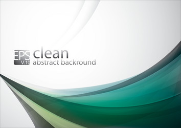 Smooth Abstract Swirl Background vector image