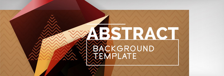 Dark color geometric abstract background 3d vector