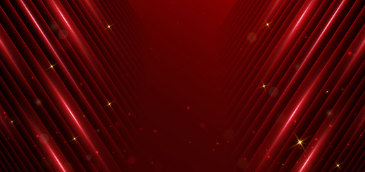 Dynamic Red Neon Abstract Background vector image