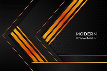 Modern Abstract Hexagon Background vector image