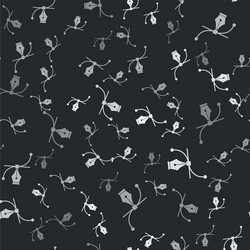 Grey bezier curve icon isolated seamless pattern vector