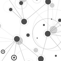 Network and connection design background vector