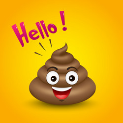 Humor Shit Poop Emoji Funny Background Stock Vector by ©shawlin 271406900