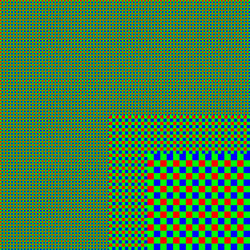 rgb screen net abstract layered background vector image