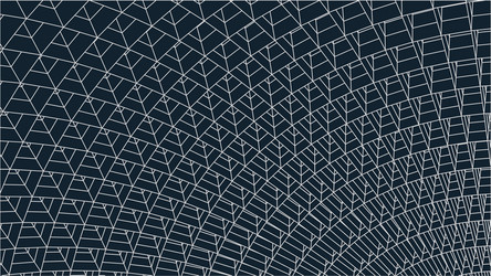 abstract 3d illuminated distorted mesh sphere vector image
