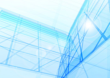 Abstract Building Lines Pattern vector image